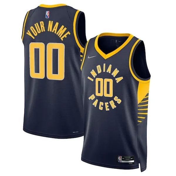 Indiana Pacers IND Swingman Jersey - genuine vintage - Navy game-day