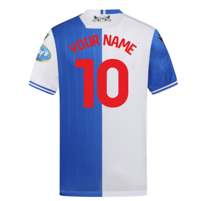 2025-20 Blackburn vintage Home Football Shirt | first-class