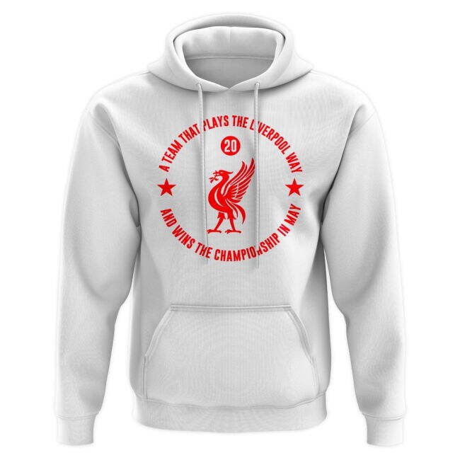 The Liverpool Way Champions 2024-25 Hoody (White)