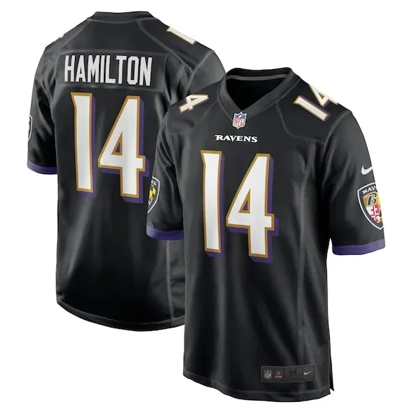 Performance Baltimore Ravens Game Jersey - Premium Black NFL Fan Je...