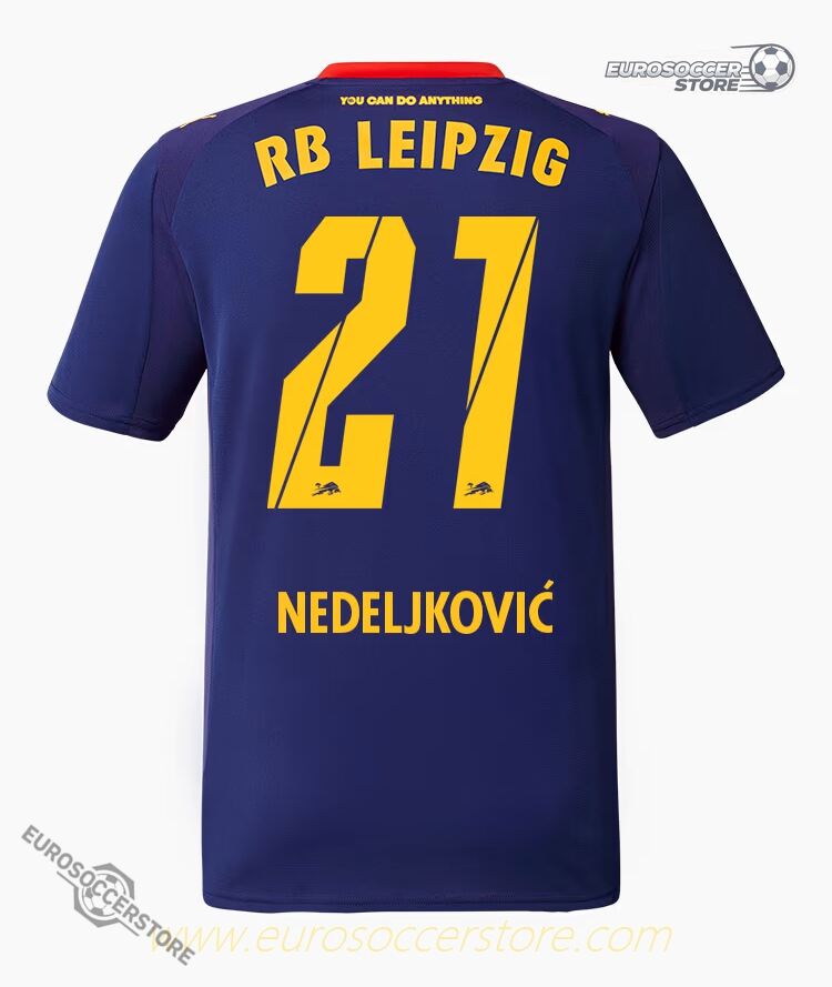 RB Leipzig 25-26 Season Away Jersey - NEDELJKOVIĆ 21