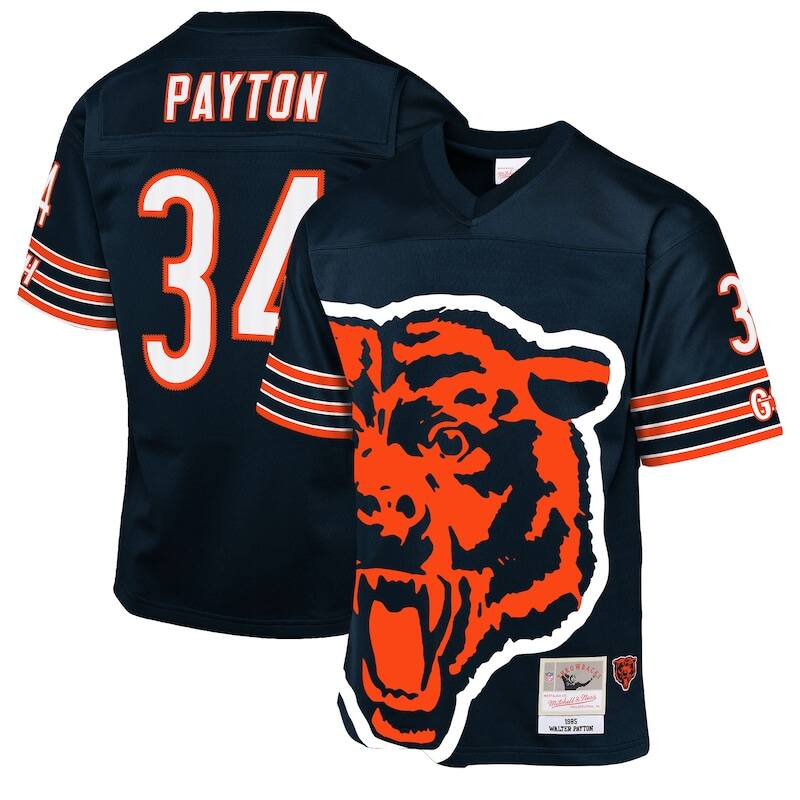 None Walter Payton CHI Bears Authentic Game Jersey Game Day Wear