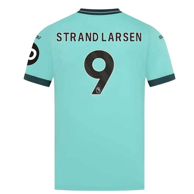2025-2026 Wolves Away Shirt (Strand Larsen 9) (Collector's Item)