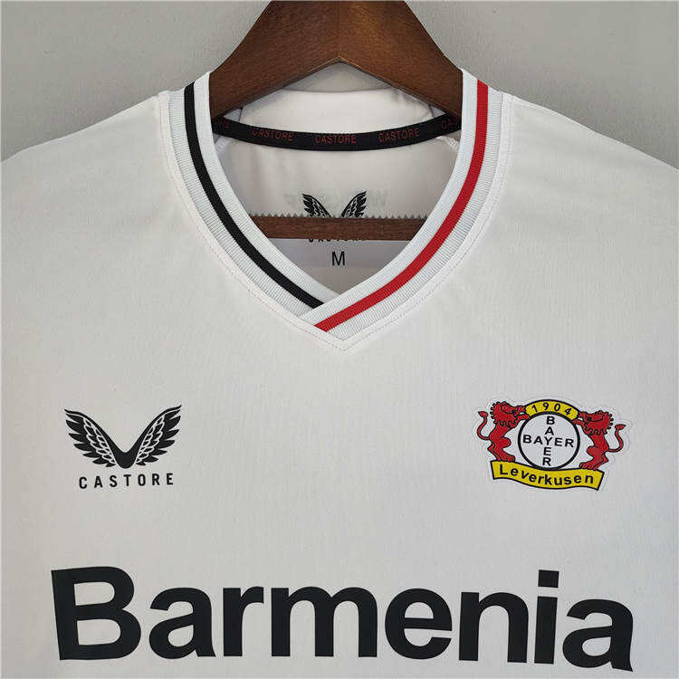 Bayer Leverkusen 2223 Away White Soccer Jersey Football Shirt -