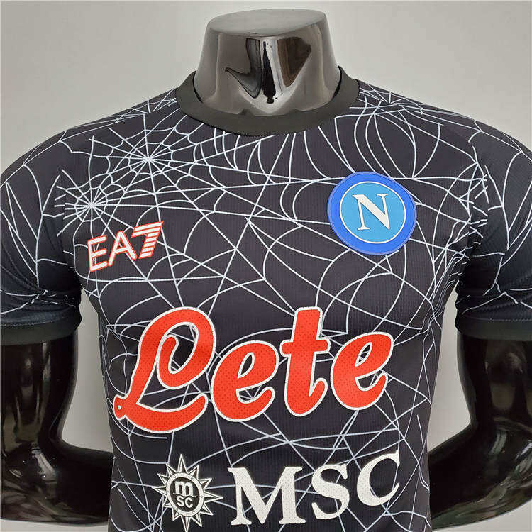 Napoli 21-22 halloween special version Black Soccer Jersey Football