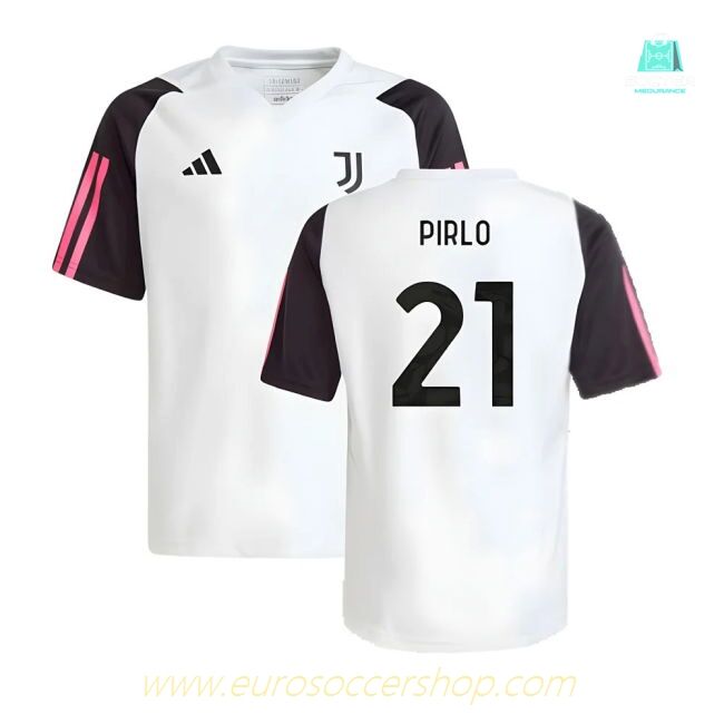 2023-2024 Juventus Training Shirt (White) - Kids (PIRLO 21)