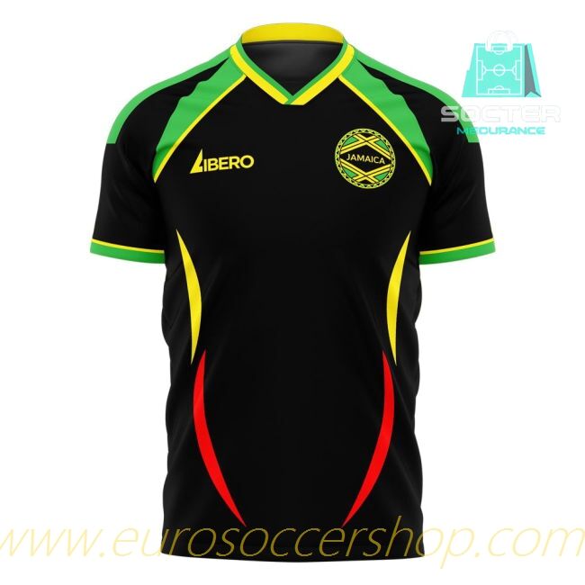 Jamaica Away Football Shirt (Your Name)