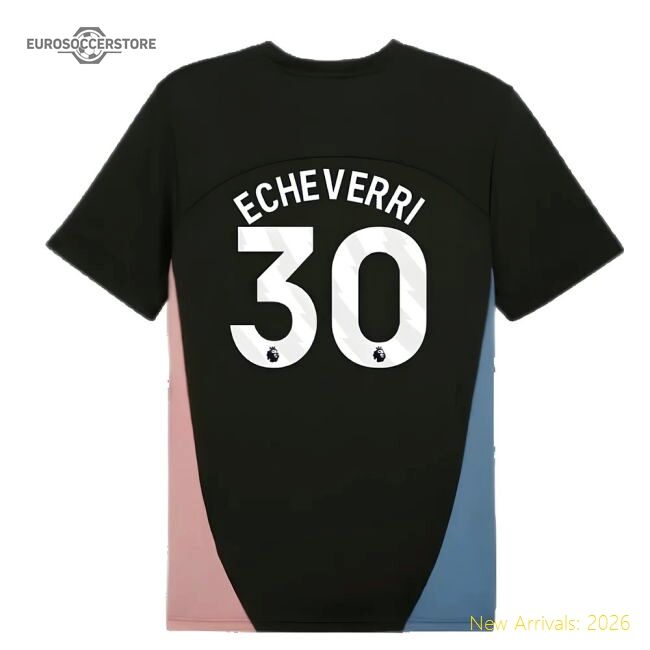 Premium 2024-2025 Man City Training Shirt (myrtle) (echeverri 30)