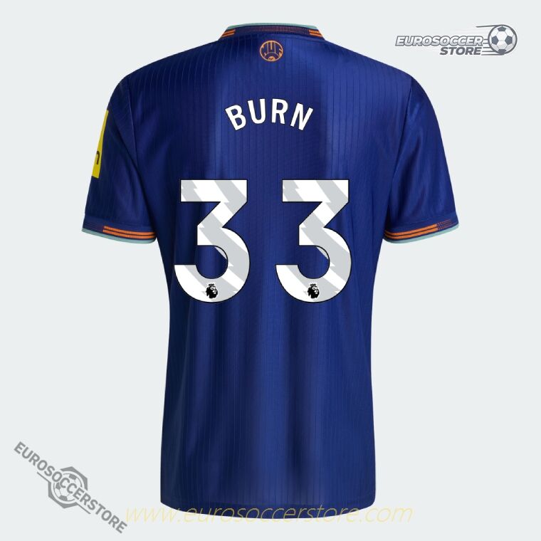 Newcastle United Third BURN 33 Jersey 25-26 (Player Version)