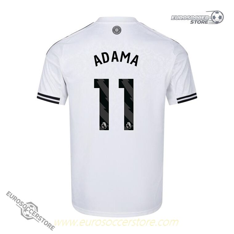 Fulham 25-26 Season Home Jersey with ADAMA 11 Printing