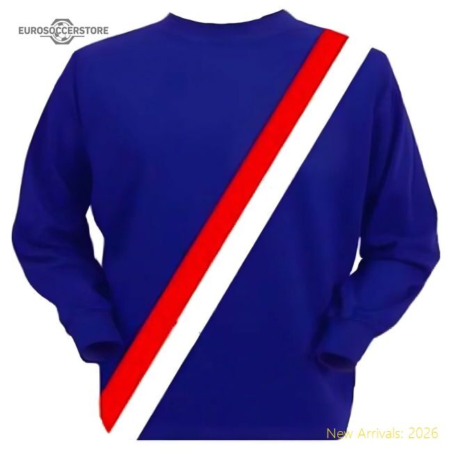 Official Manchester City 1970s Retro Football Shirt (blue) - Premium