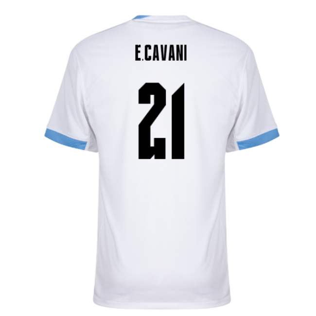 Uruguay Original 2024-2025 Uruguay Away Shirt (E.Cavani 21)