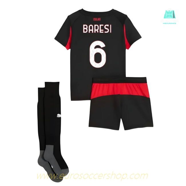 2025-2026 AC Milan Home Mini Kit (Baresi 6)