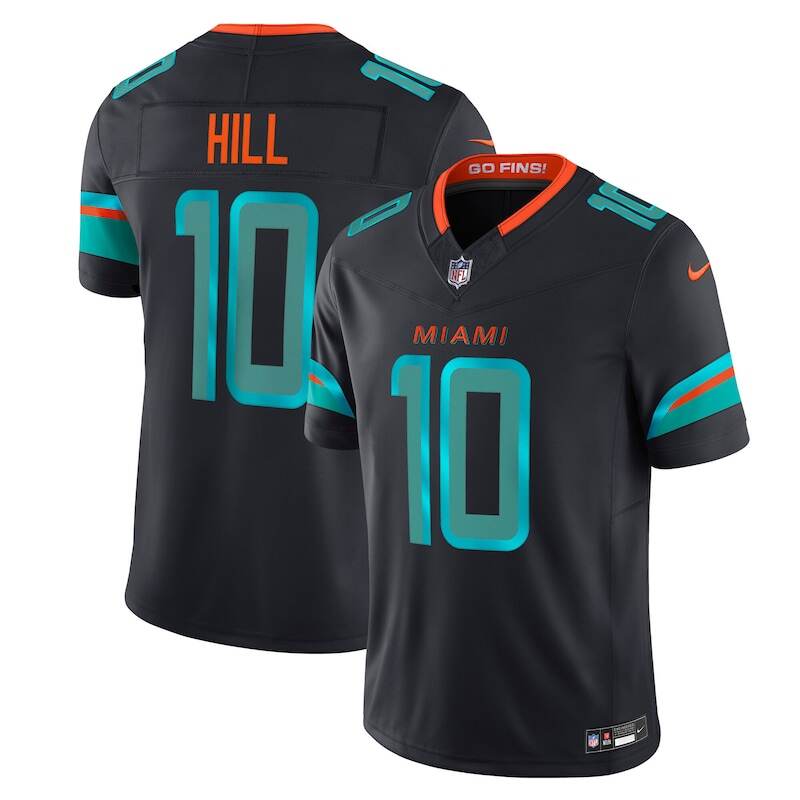 None Tyreek Hill MIA Dolphins Premium Limited Edition Football Apparel