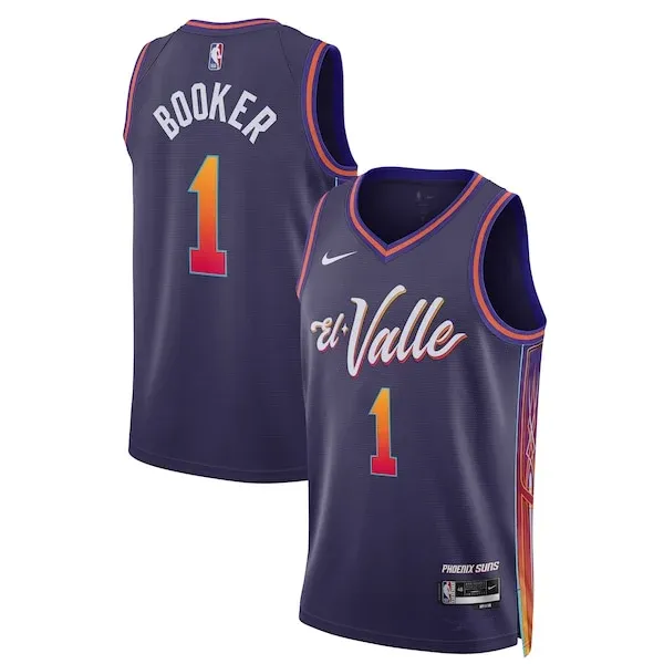 Devin Booker PHX Swingman Jersey - vintage official training