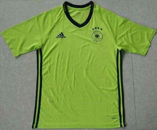 Germany Euro 2016 Yellow Training Shirt - Official Replica 15851