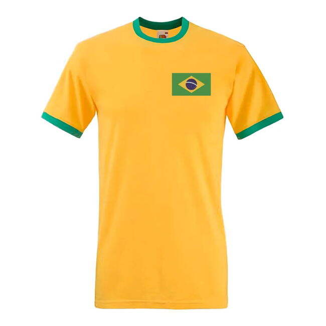 Supporter Grade Brazil Home Fan Jersey (Adults) (3)