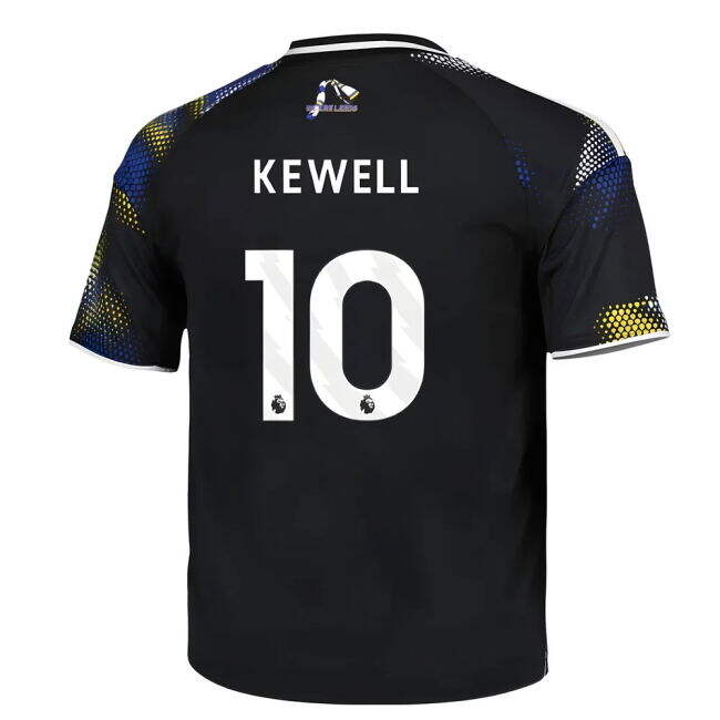 Kids Latest Lightweight Leeds Third Soccer Jersey (Kewell 10)