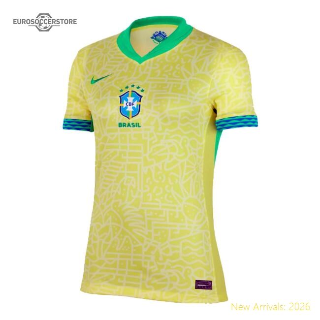 Football Brazil Jersey - Elite 2024-2025 Edition Vintage