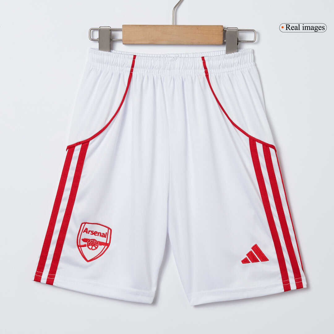 Arsenal Home Kids Soccer Jerseys Full Kit 2025/26