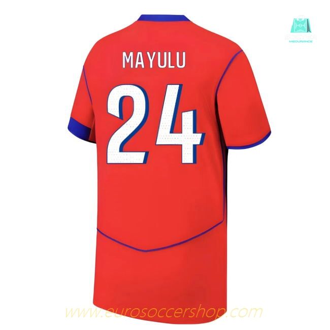 2025-2026 PSG Third Shirt (Kids) (Mayulu 24)