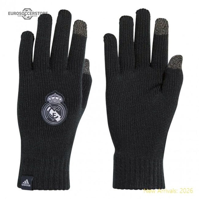 Elite Real Madrid Adidas Gloves (dark Grey) - Competitive Price