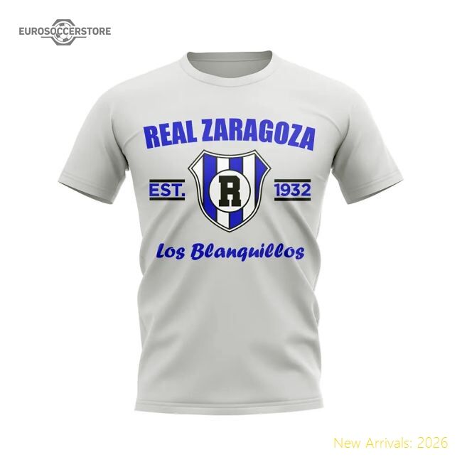 Superior Real Zaragoza Established Football T-shirt (white)