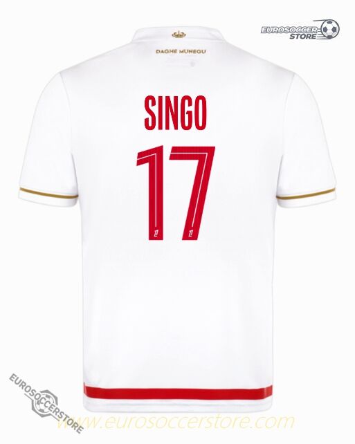 AS Monaco 25-26 Season Home SINGO 17 Football Jersey