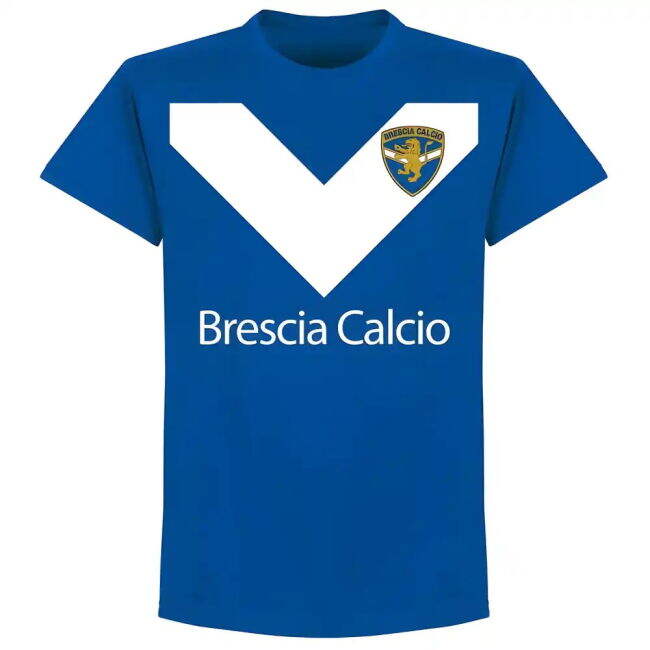 Brescia Roberto Baggio Team T-Shirt - Royal