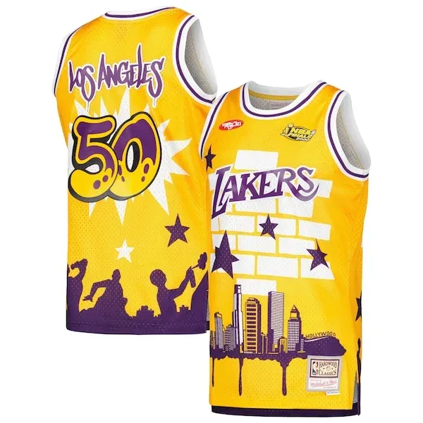 Los Angeles LAL Jersey - exclusive authentic-jersey basketball