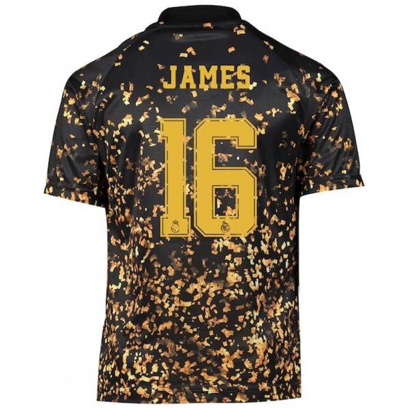 Real Madrid X EA Sport 2019-20 Soccer Jersey Shirt 16 JAMES -
