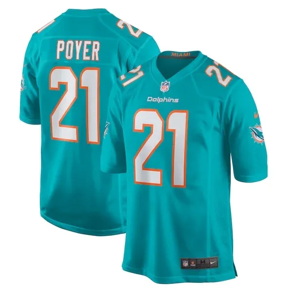 Performance None Game Jersey - Premium Aqua NFL Fan Jersey | Game D...