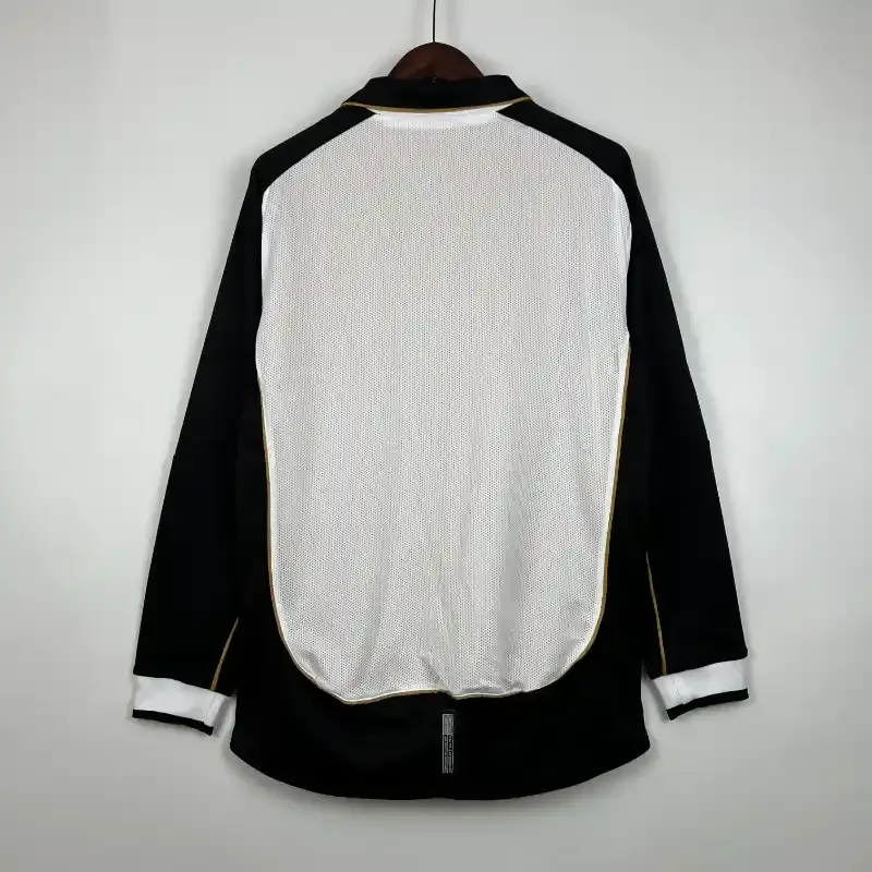 2001-2002 Long Sleeve Manchester United100th Anniversary Soccer retro kit