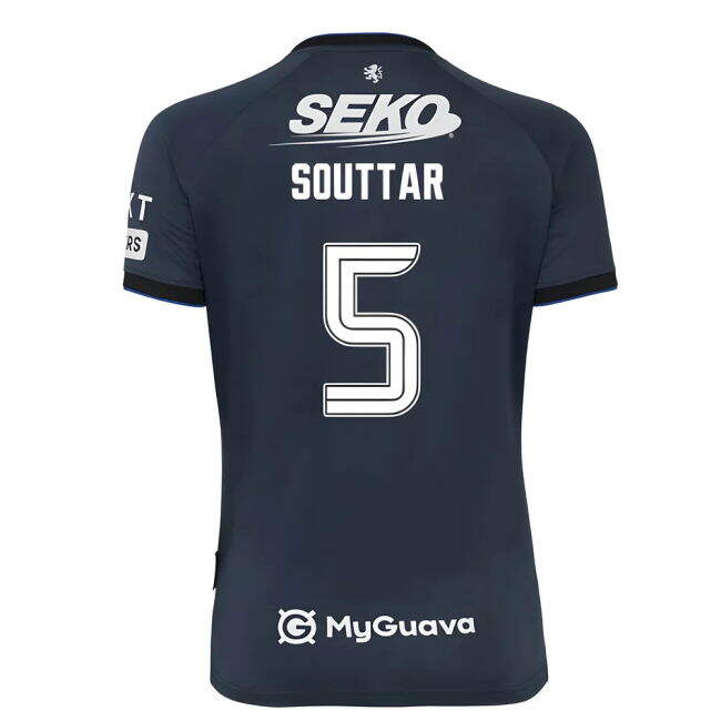 Match Day Gers Souttar #5 Authentic Design Updated Design Shirt