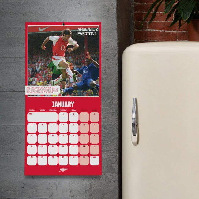 2026 Collection Breathable Arsenal Home Match Shirt (Calendar 2026)