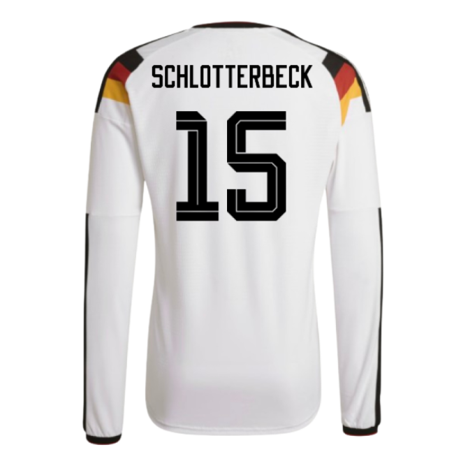 Schlotterbeck 15 Germany International Team Sleek Home Game Jersey