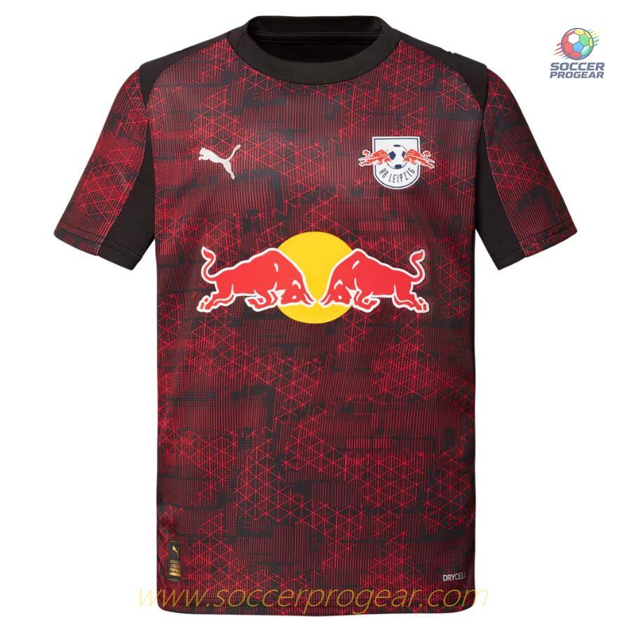 Red Bull Leipzig Third Kids Editionren's Team Jersey 2025-26 Edition