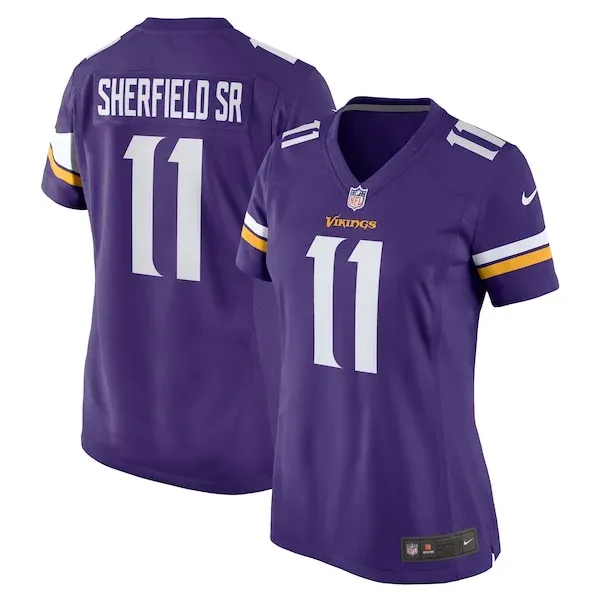 None Game NFL Jersey - Purple | Official Football Apparel | NFL Footba