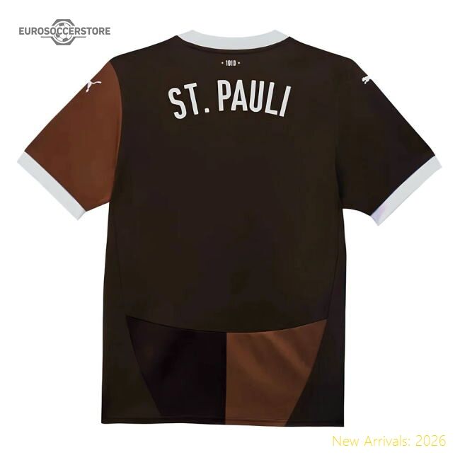 Luxury 2024-2025 St Pauli Home Shirt - Reasonable Price