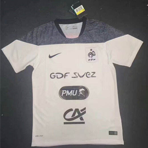 Premium Quality France White 2017 Soccer Training Jersey Shirt
