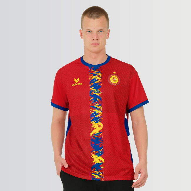 High Spain Legacy Football Jersey Red (Wolvate) Adult Short Sleeve
