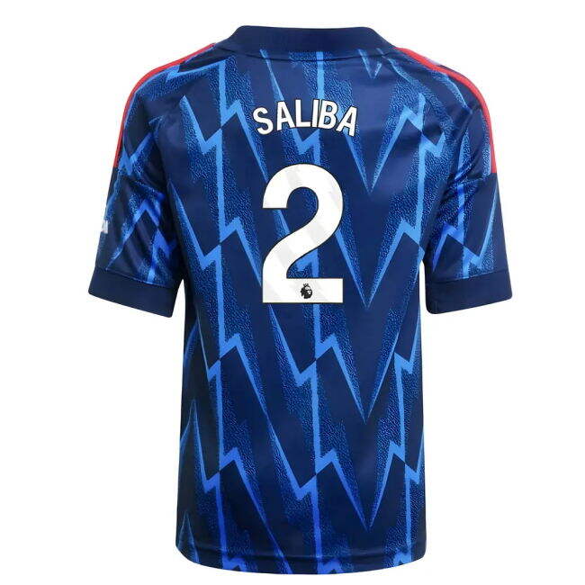 2025-2026 Arsenal Away Mini Kit (Saliba 2) (Collector's Item)