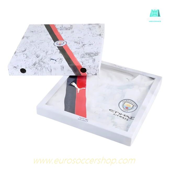 2025-2026 KIDSUPER x Manchester City CWC Authentic Shirt (White)