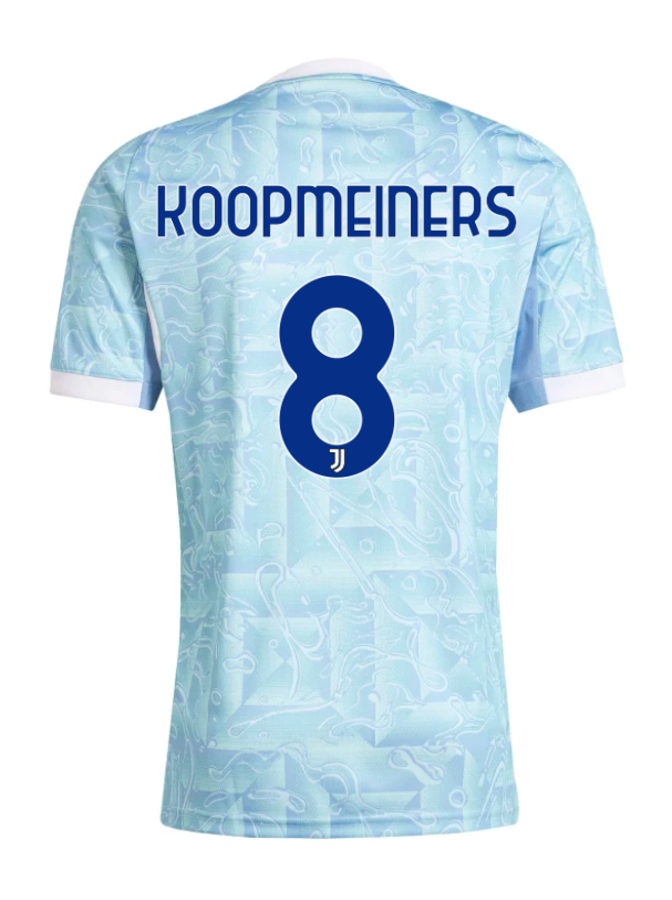 Juventus 25-26 Away KOOPMEINERS 8 Football Jersey