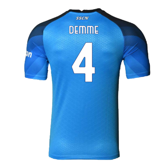 Proud Napoli Xl Demme #4 Top Tier 2024-2025 Season Shirt