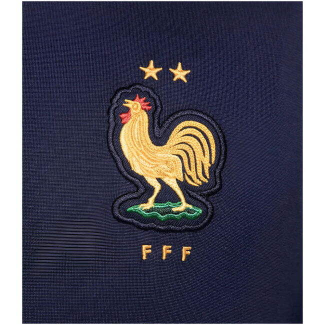 2024-2025 France Knit Strike Dri-Fit Tracksuit (Navy)