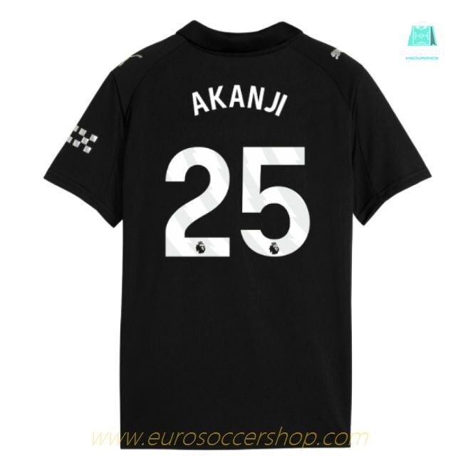 2025-2026 Man City Away Mini Kit (Akanji 25)