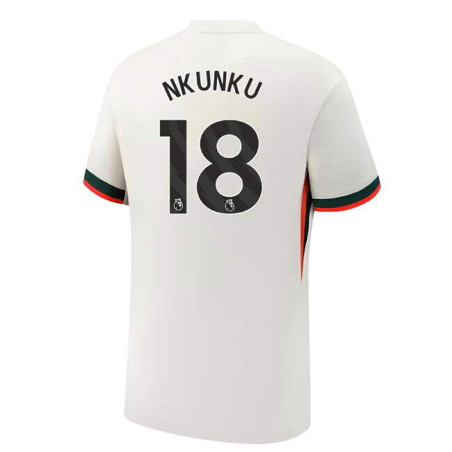 classic 2025-2026 Chelsea Away Shirt (Nkunku 18)