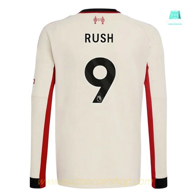 2025-2026 Liverpool Away Long Sleeve Shirt (Kids) (Rush 9)