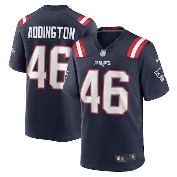 Performance New England Patriots Game Jersey - Premium Navy NFL Fan...